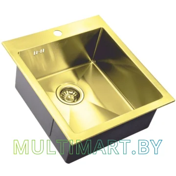 Кухонная мойка ZorG SZR-4551 (бронзовый)